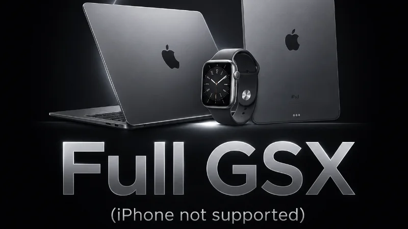 Full GSX - (iPhone not supported)